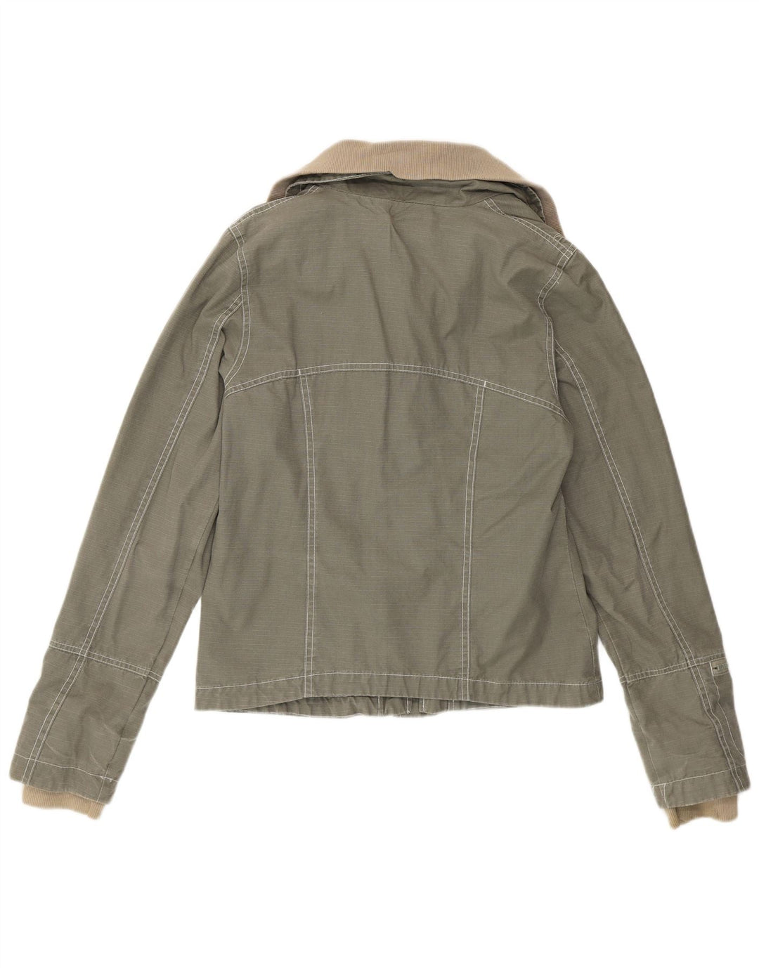 Jachetă pentru femei Bench Utility UK 14 Medium Khaki Bumbac