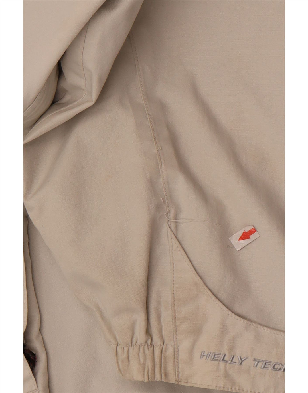 Jachetă de ploaie cu glugă pentru bărbați Helly Hansen UK 40, mare, nailon alb