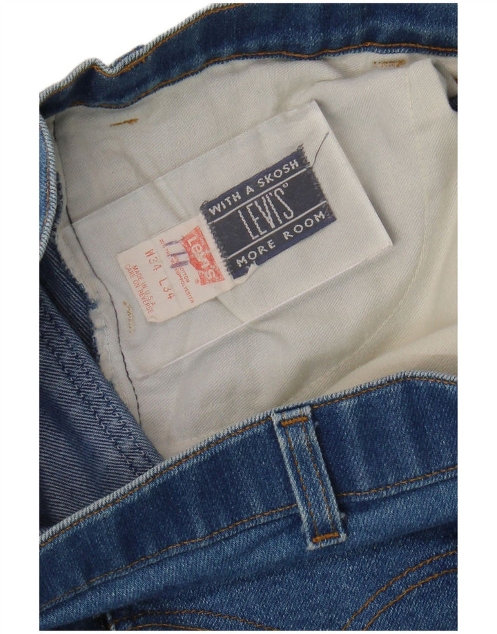 Blugi drepti pentru bărbați Levi's W34 L34 Bumbac albastru