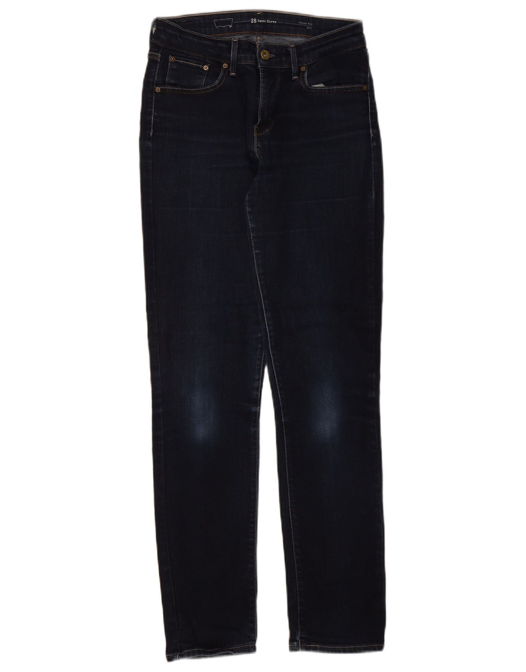 Blugi slim pentru femei Levi's W28 L32 bumbac bleumarin