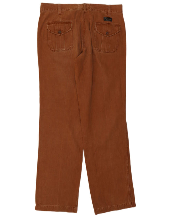 Pantaloni casual drepti pentru bărbați Marlboro Classics EU 54 2XL W42 L33 Maro