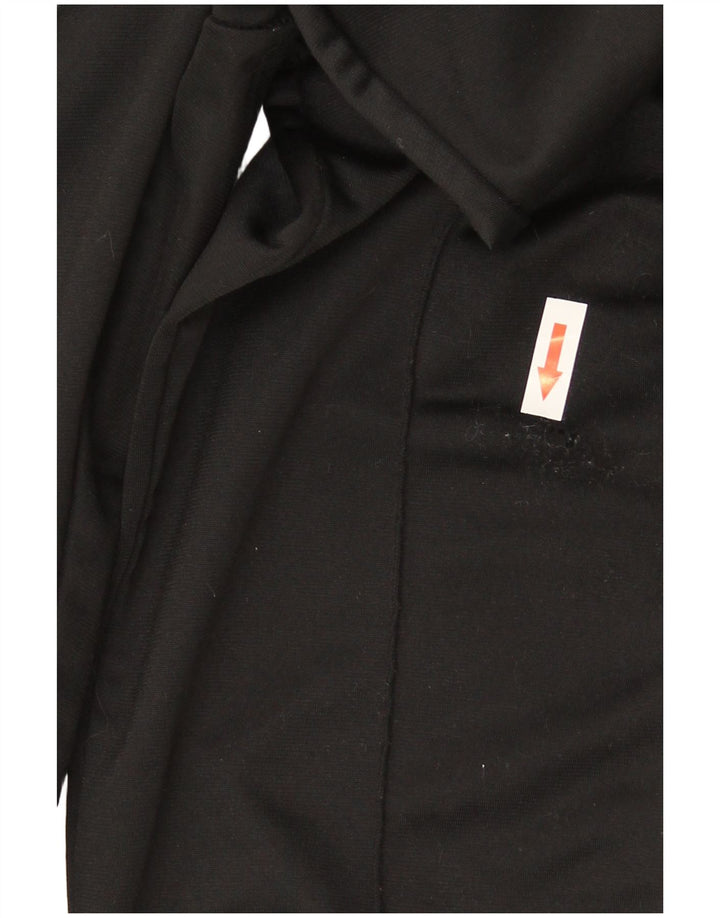 Pantaloni de trening cu grafică pentru bărbați Kappa Pantaloni de jogging, mari, negru, poliester