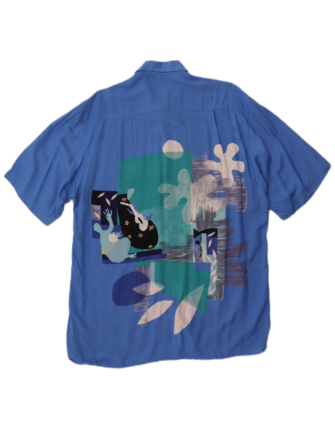 Cămașă cu mânecă scurtă pentru bărbați Studio Coletti Mărimea 15 39/40 Albastru mediu