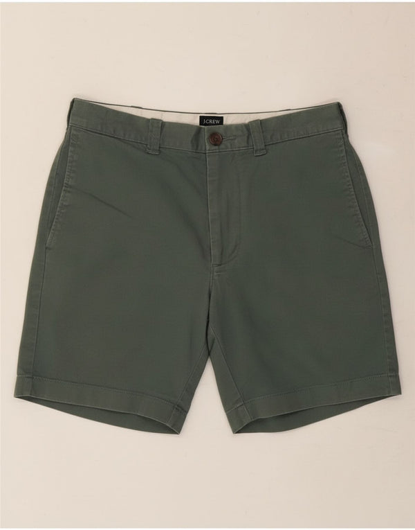 Pantaloni scurți chino pentru bărbați J. Crew W28 Small Green Bumbac