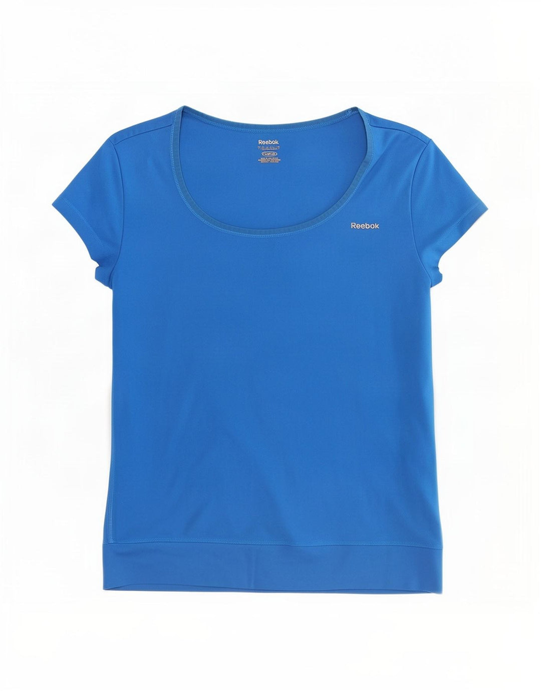 Tricou pentru femei Reebok Top UK 8/10 Small Blue Polyester