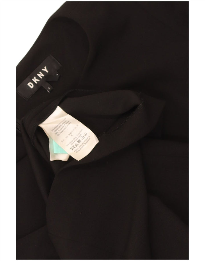 Rochie Dkny pentru femei cu mâneci 3/4 US 2 XS poliester negru