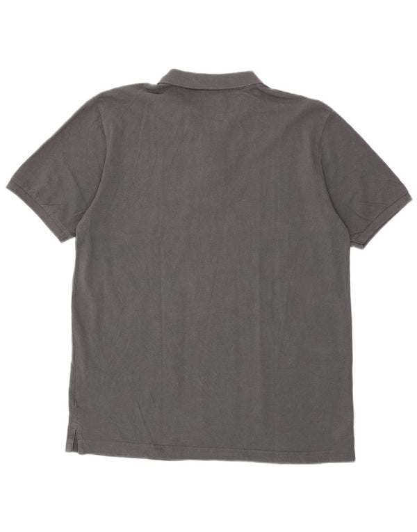 Tricou polo pentru bărbați Dack's, bumbac gri mare
