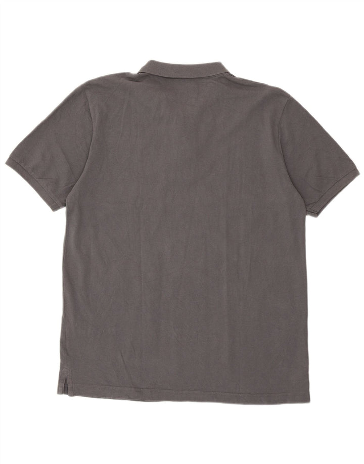 Tricou polo pentru bărbați Dack's, bumbac gri mare