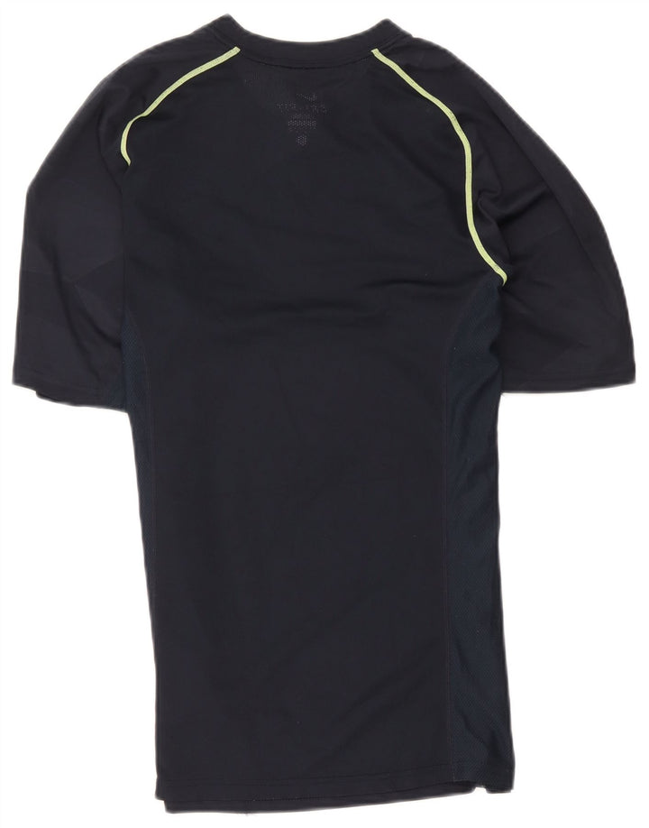 Tricou pentru bărbați Nike Dri Fit Top mic, albastru bleumarin, poliester