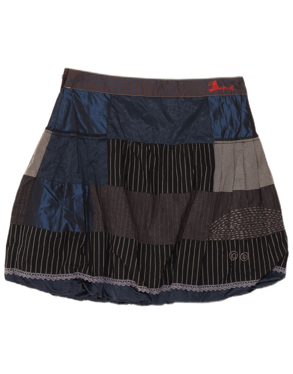 Fusta bubble pentru femei DESIGUAL EU 40 Medium W32 Patchwork multicolor