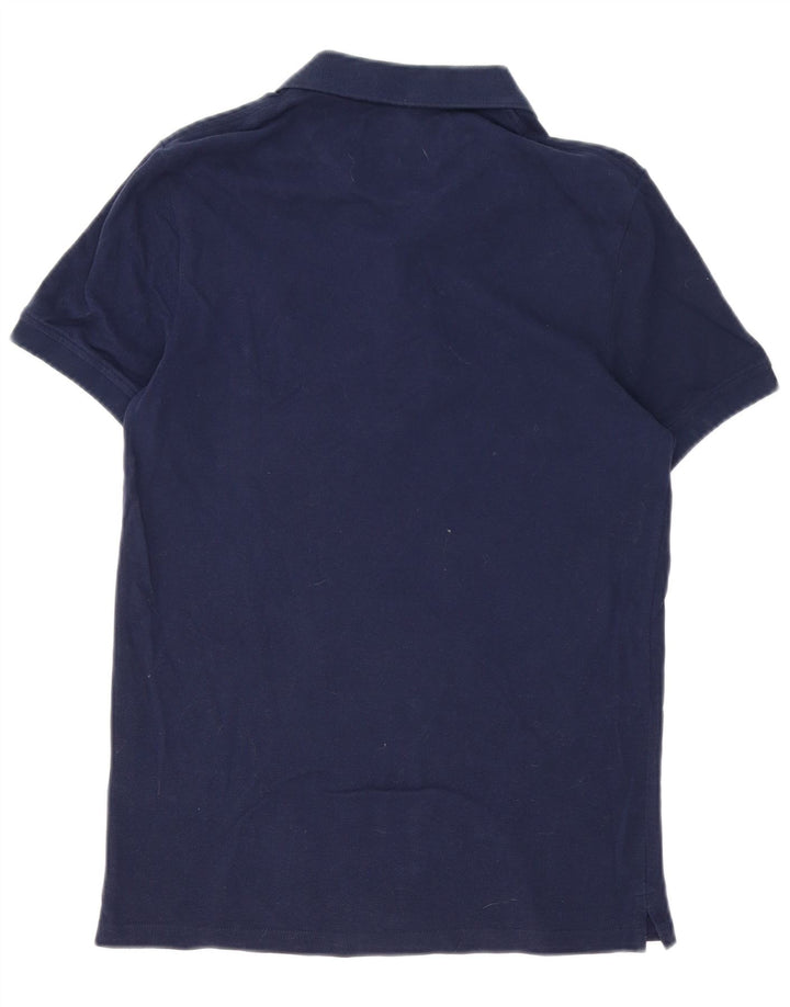 Tricou polo pentru bărbați Lyle & Scott, bumbac bleumarin mic