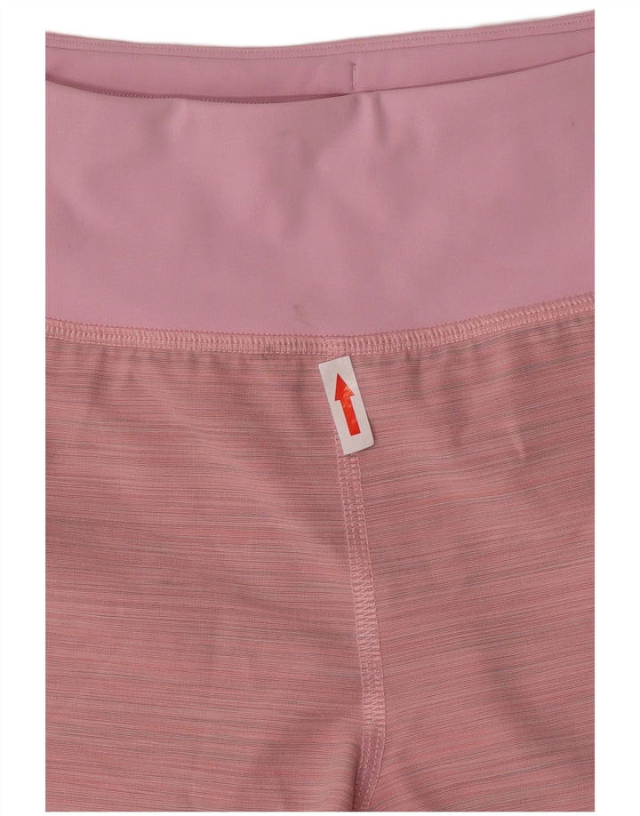 Pantaloni scurti sport pentru femei Athleta UK 2 2XS, nailon roz
