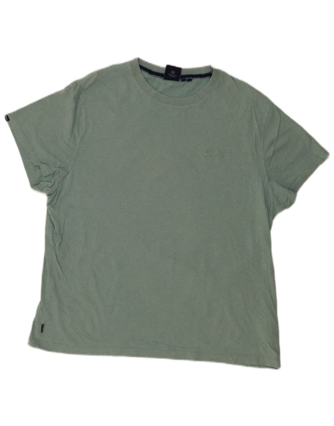 Tricou Superdry pentru bărbați Top 2XL bumbac verde