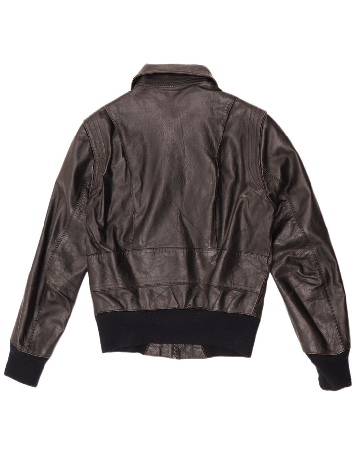 Bomber Vintage pentru bărbați UK 34 XS Negru