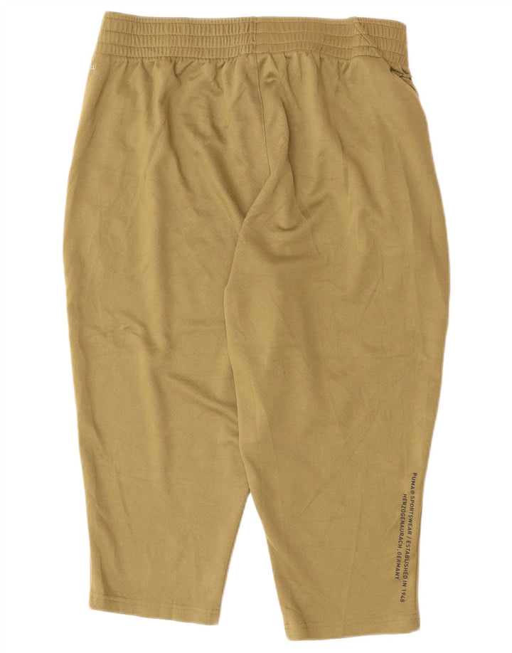 Bermude PUMA pentru bărbați, pantaloni scurți, mari, kaki, poliester