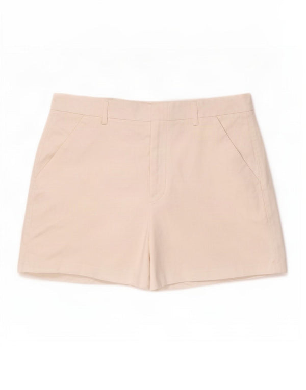 Pantaloni scurti chino dama Zara Mici W26 L3 Bumbac Alb