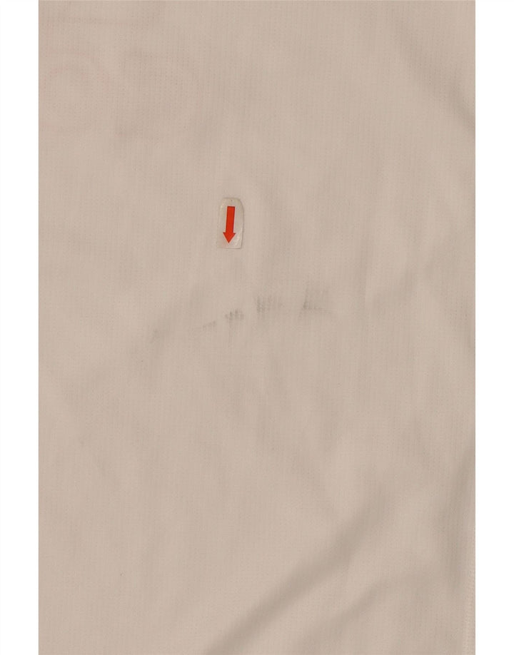 Tricou grafic pentru alergare Adidas pentru bărbați Top Medium Alb Poliester