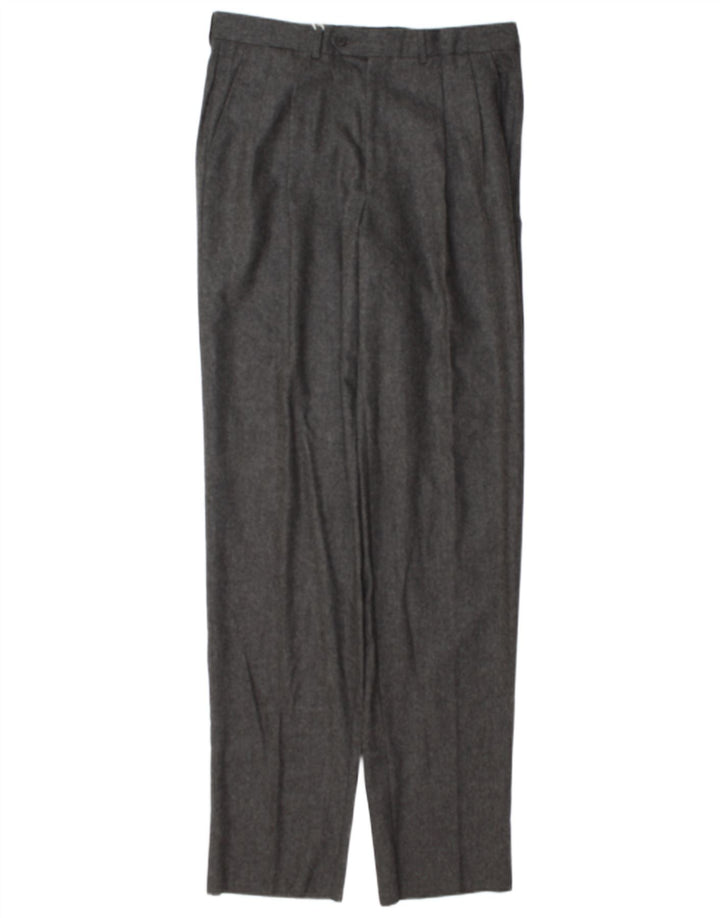 Pantaloni de costum pentru bărbați Basile IT 48 Medium L32 L37 Lână gri