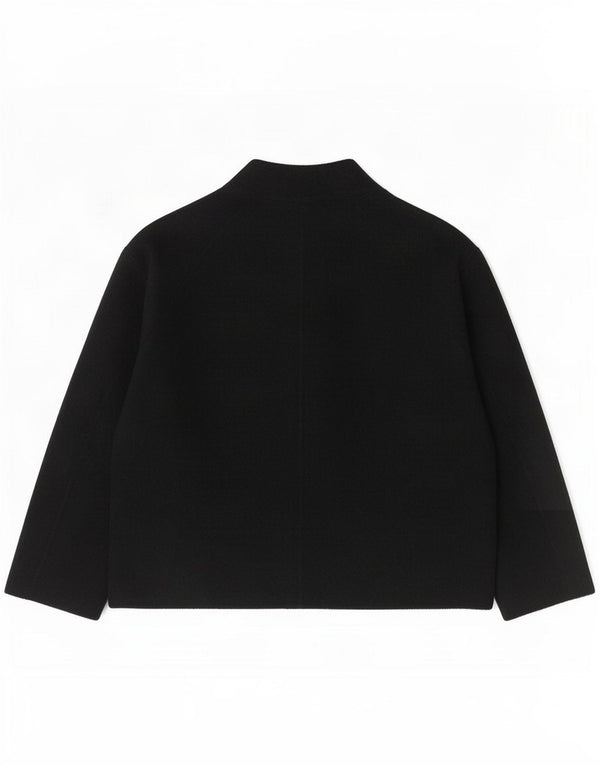 Pulover cardigan supradimensionat pentru femei Cos UK 6 XS Lână bleumarin