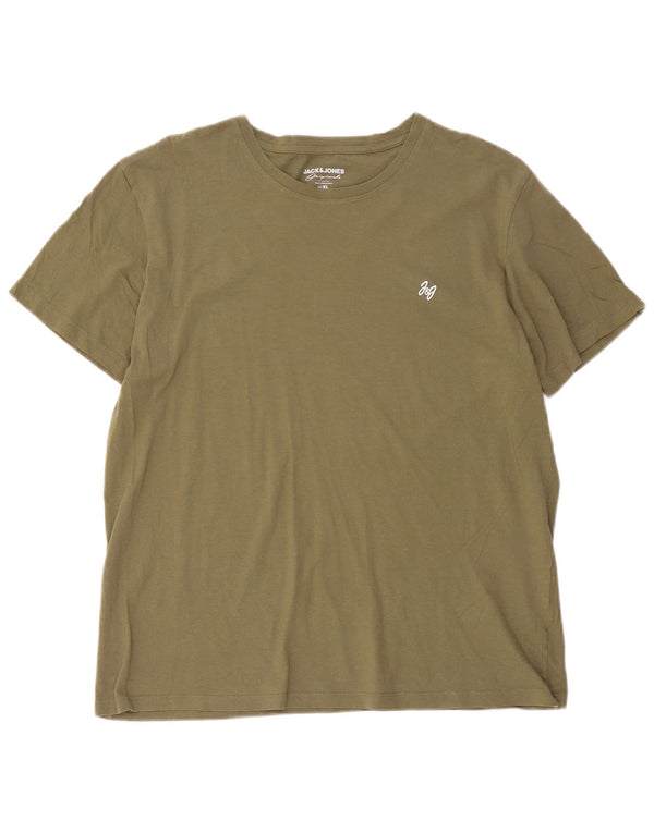 Tricou Jack & Jones pentru bărbați Top XL Kaki
