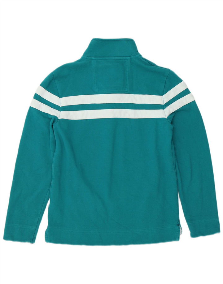 Crew Clothing Hanorac pentru bărbați Jumper mic turcoaz Colorblock