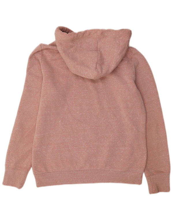 Pulover Superdry pentru damă, UK 12, poliester cu pături roz mediu