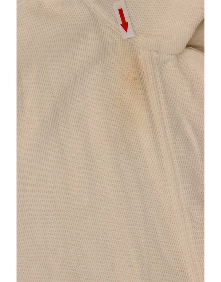 Pulover cardigan deschis pentru femei Ralph Lauren UK 14 Bej mediu
