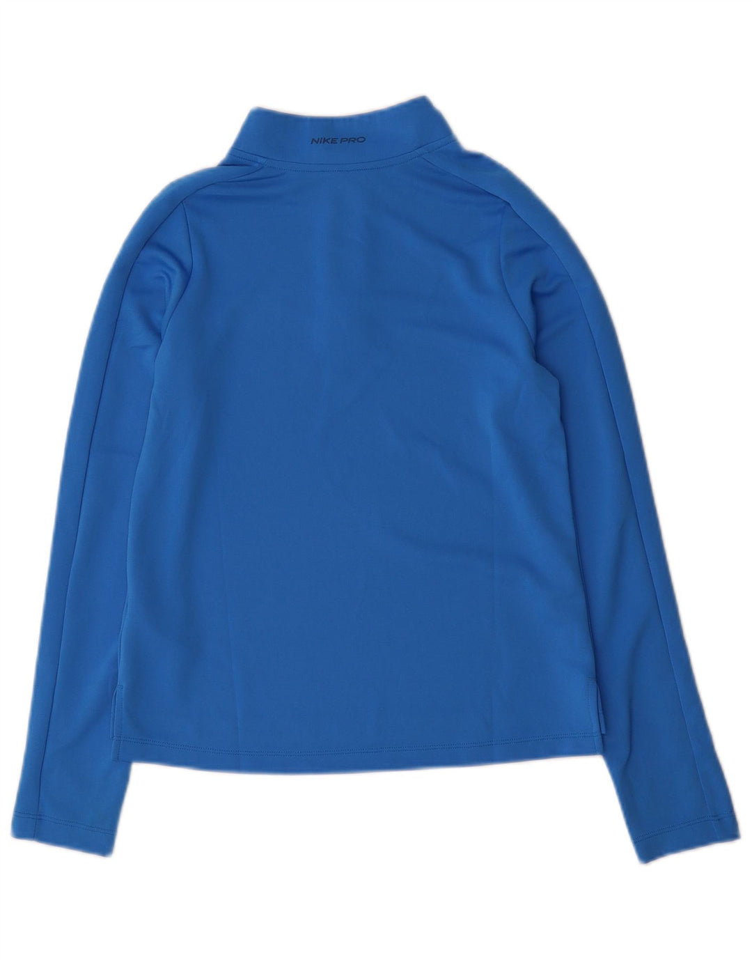 Trening pentru fete Dri Fit Zip Neck Pullover Top 12-13 ani mare albastru