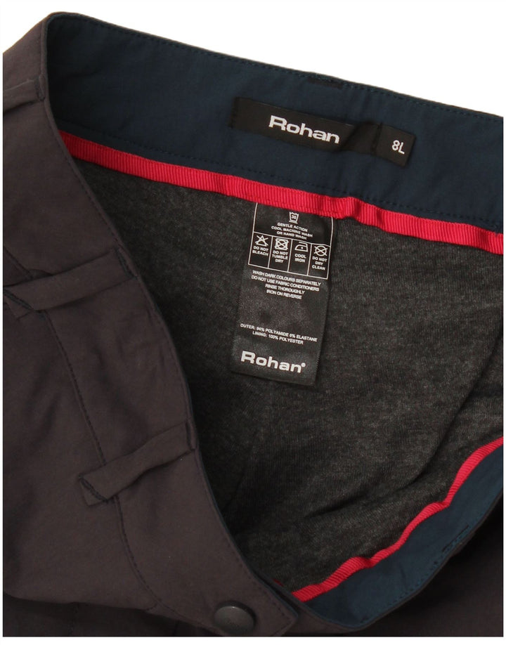 Pantaloni chino Bootcut Rohan pentru femei UK 8 Small W30 L33 Poliamidă gri
