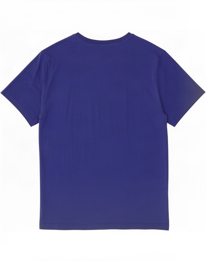 Tricou grafic Reebok pentru bărbați Top mediu albastru bumbac