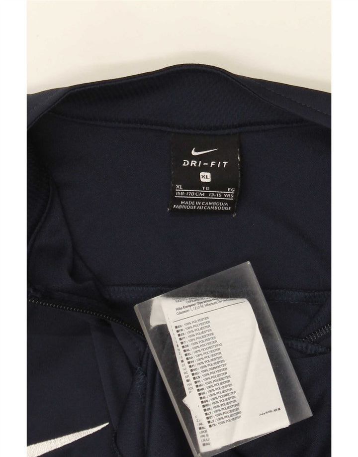 Jachetă de trening pentru băieți Nike 13-14 ani XL bleumarin Poliester