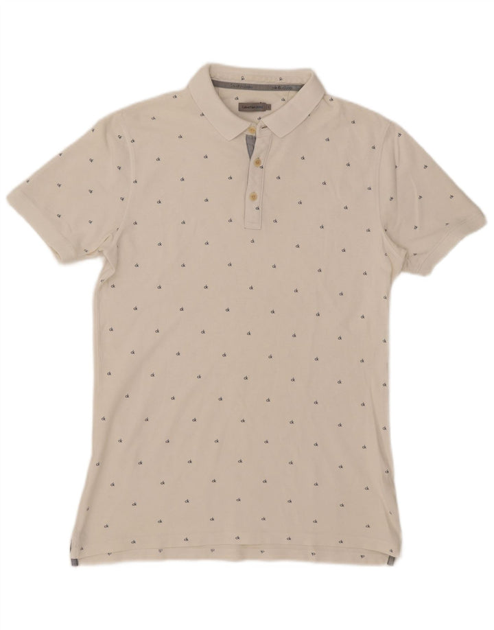 Cămașă polo pentru bărbați Calvin Klein Jeans, cu pete albe, mari