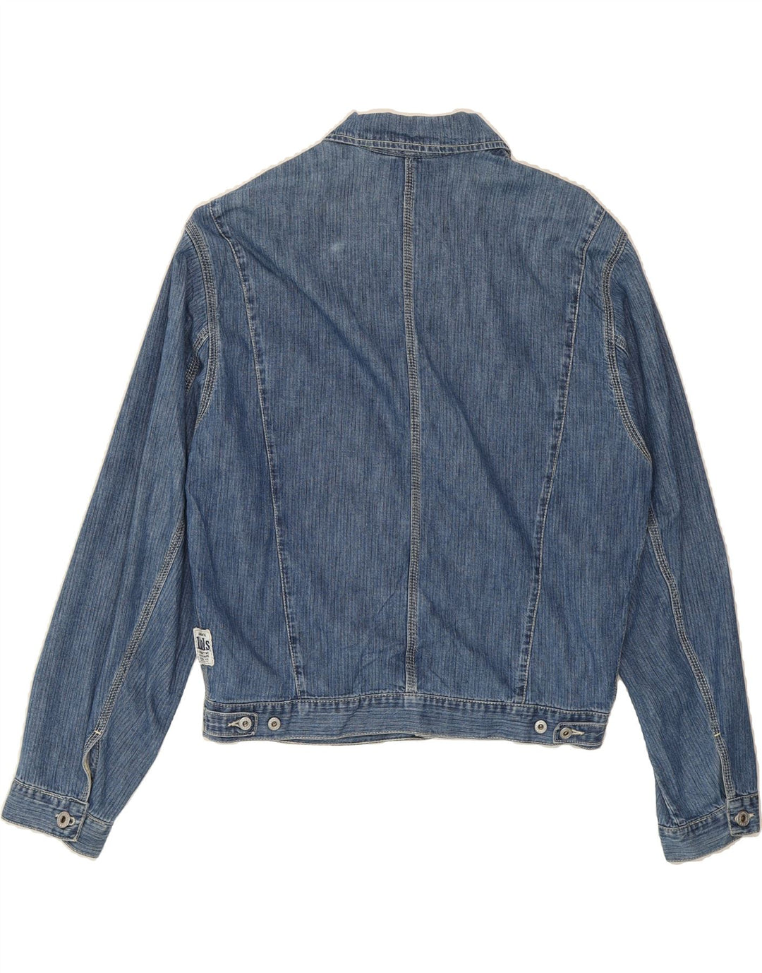 VINTAGE Mens Denim Jacket UK 40 Large Blue Vintage Vintage and Second-Hand Vintage from Messina Hembry 