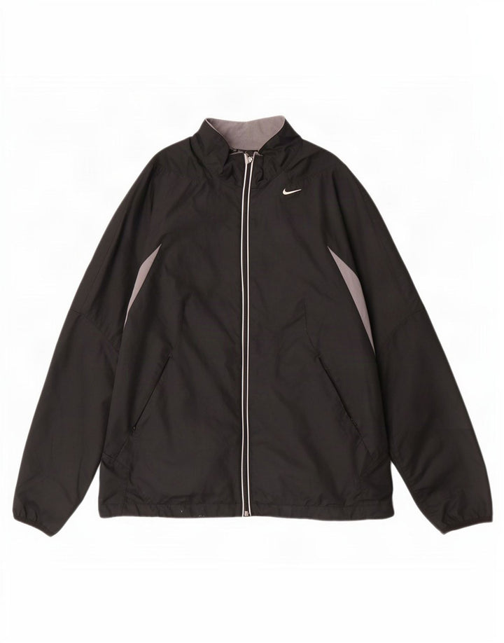Jachetă de trening pentru femei Nike US 12/14, mare, negru, poliester
