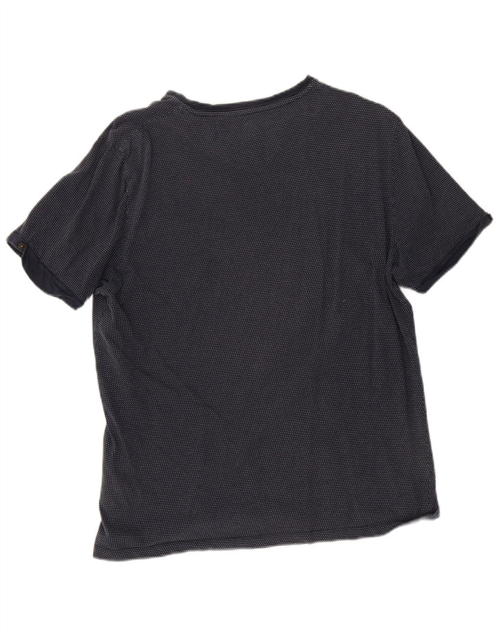 Tricou Bărbați Ted Baker Mărimea Top 4 Mare Bumbac Bleumarin