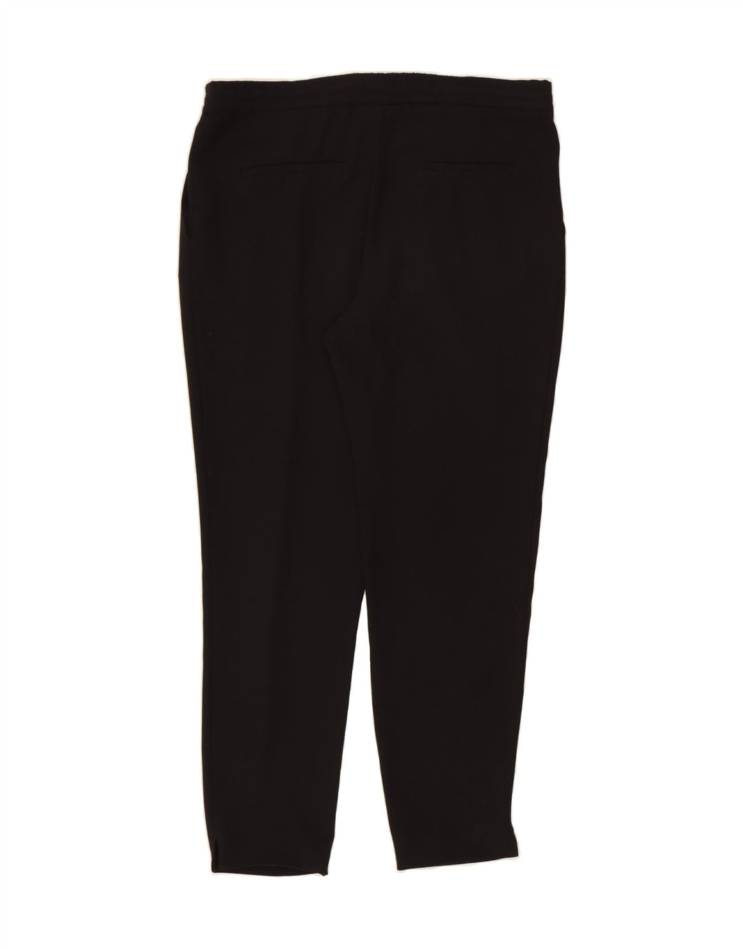 ZARA Womens Slim Casual Trousers Small W32 L26 Black Vintage Zara and Second-Hand Zara from Messina Hembry 