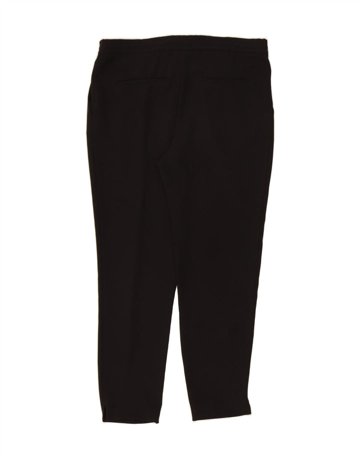 ZARA Womens Slim Casual Trousers Small W32 L26 Black Vintage Zara and Second-Hand Zara from Messina Hembry 