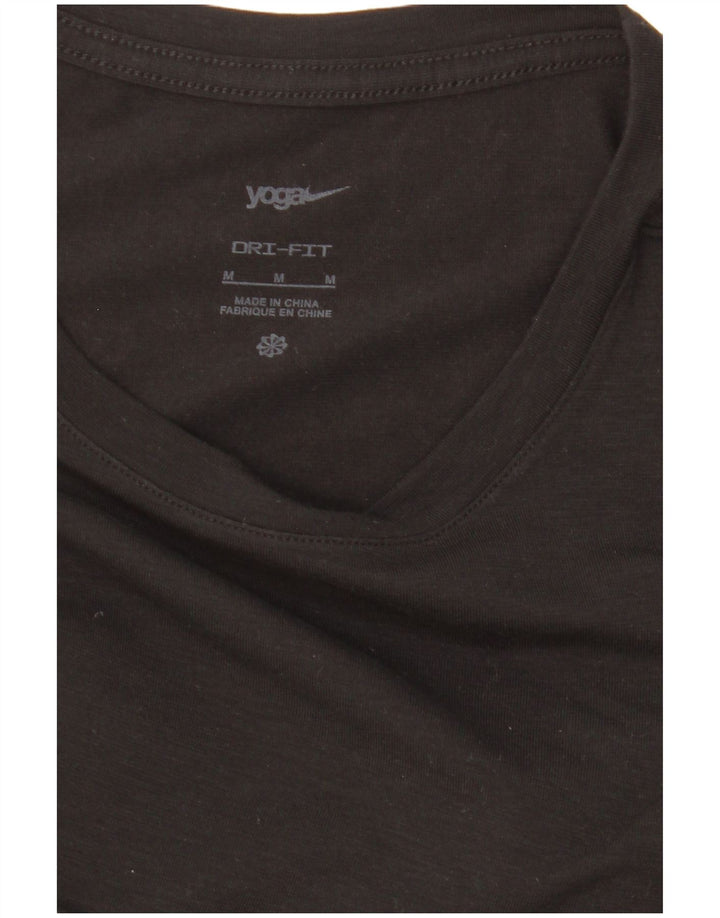 Tricou Nike Dri Fit pentru femei Top UK 14 Medium Negru
