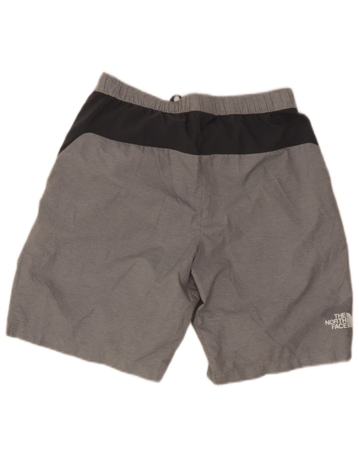 Pantaloni scurți sport pentru bărbați The North Face, gri, poliester color bloc