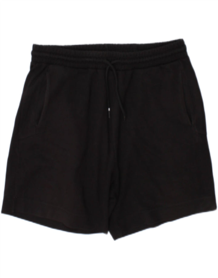 Pantaloni scurți sport pentru bărbați Zara XL bumbac negru