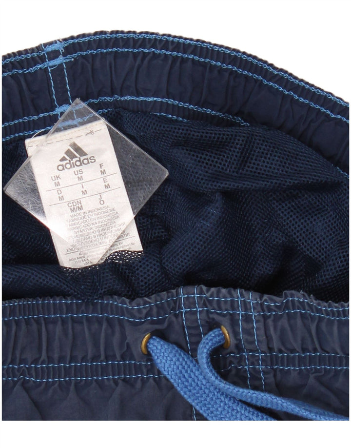 Pantaloni scurți de înot Adidas pentru bărbați, poliamidă, albastru-marin mediu