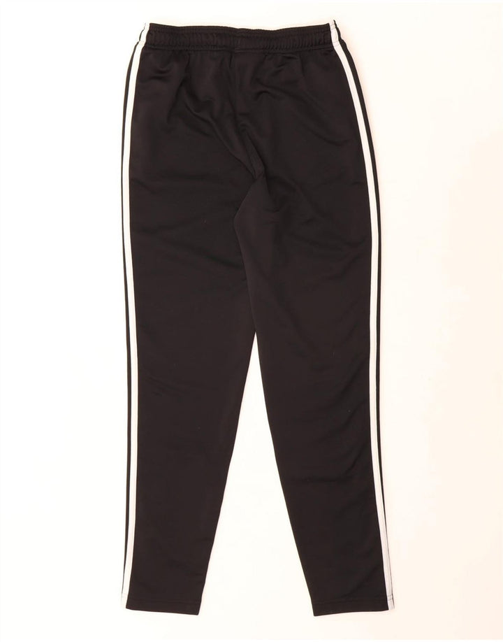 Pantaloni de trening ADIDAS pentru baieti 13-14 ani poliester negru