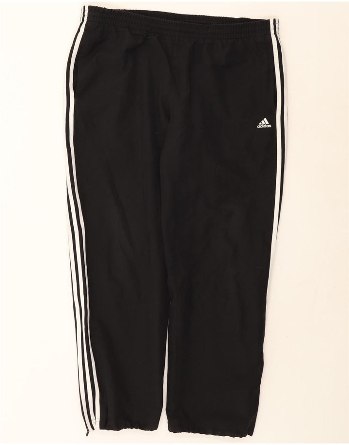 Pantaloni de trening Adidas Climalite pentru bărbați XL poliester negru
