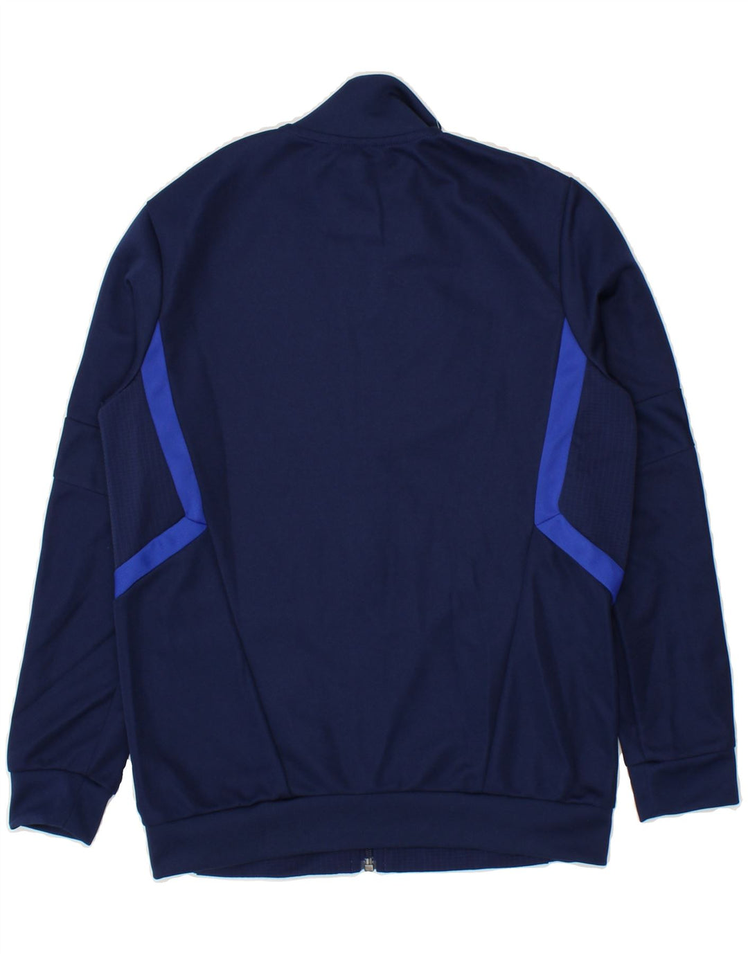 ADIDAS Boys Climalite Tracksuit Top Jacket 11-12 Years Navy Blue Polyester Vintage Adidas and Second-Hand Adidas from Messina Hembry 