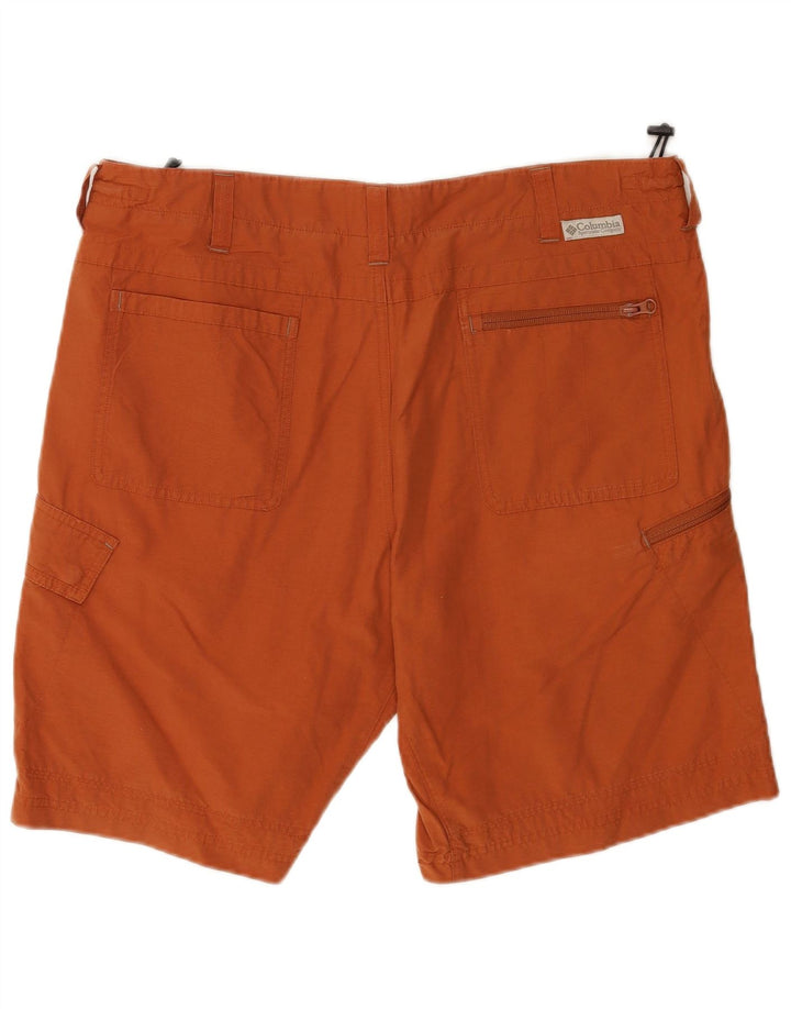 Pantaloni scurți cargo Columbia pentru bărbați W36, maro, bumbac