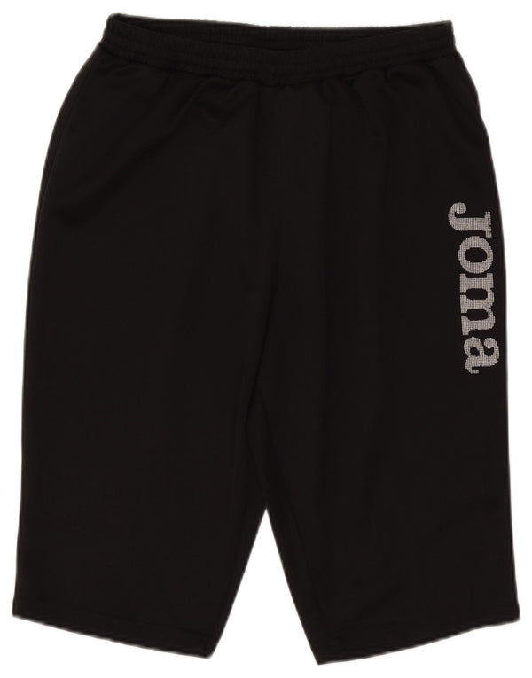 Joma Mens Graphic Sport Shorts Large  Black Polyester