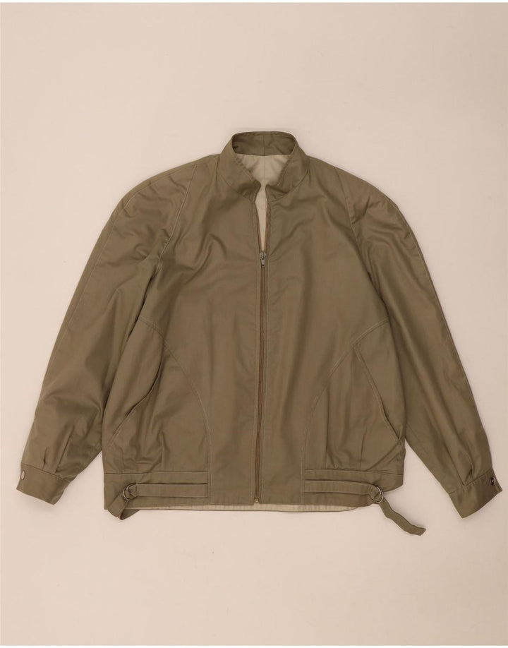 Bomber pentru bărbați VINTAGE UK 40 Large Khaki