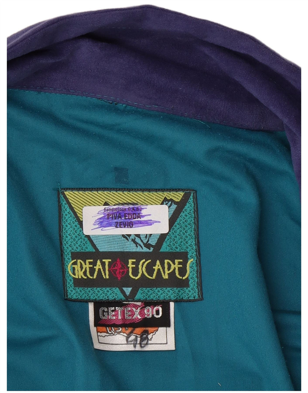 Jachetă de trening pentru bărbați Great Escapes IT 48 Medium Blue Colorblock