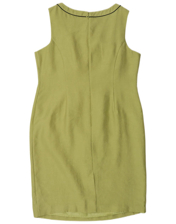 Jacques Vert Rochie fără mâneci pentru femei UK 18 XL Poliester verde