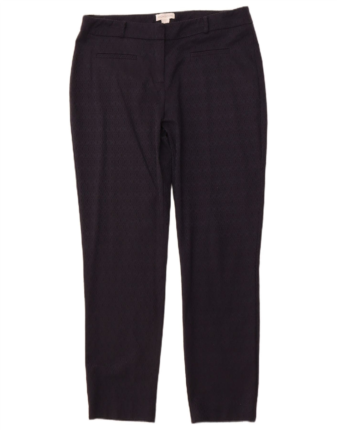 MONSOON Pantaloni casual pentru femei UK 14 Large W34 L29 Bleumarin